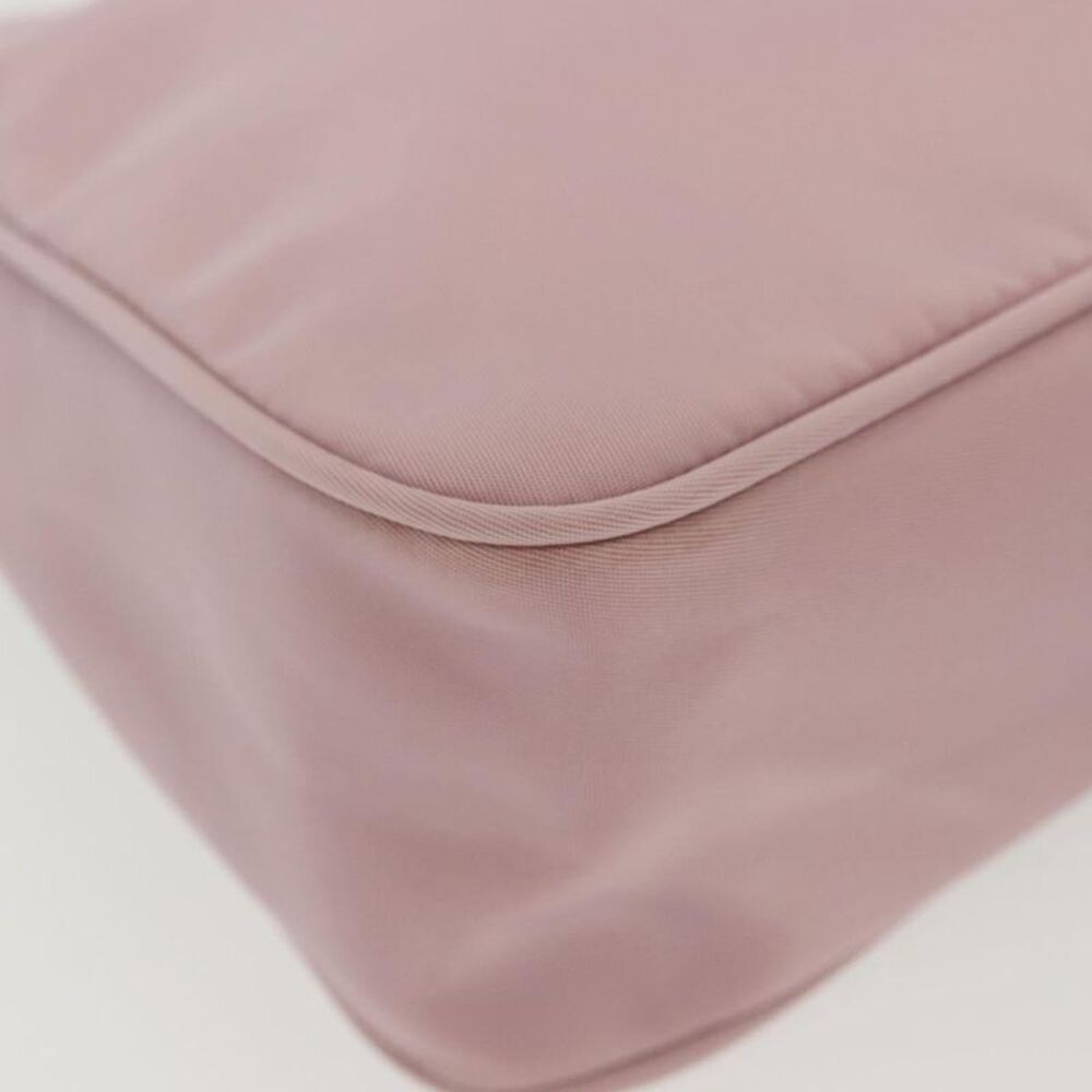 Prada Hobo Tessuto Pink Nylon Handbag - Picture 11 of 16